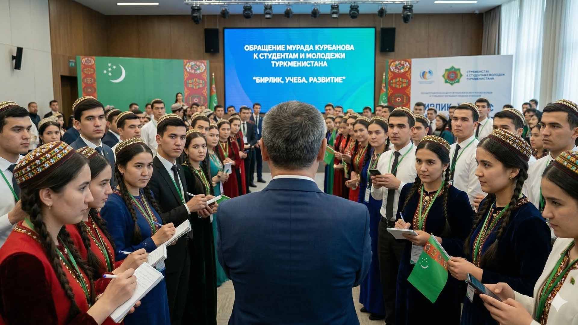 Address of Murad Kurbanov to the Students and Youth of Turkmenistan